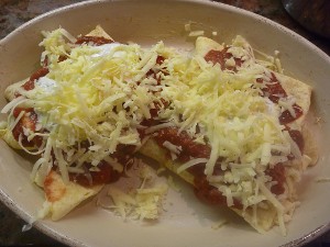 Ready for the oven